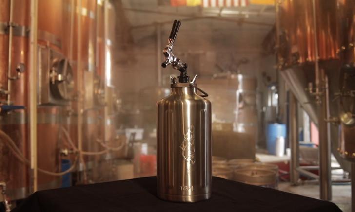 Trailkeg growler / tap